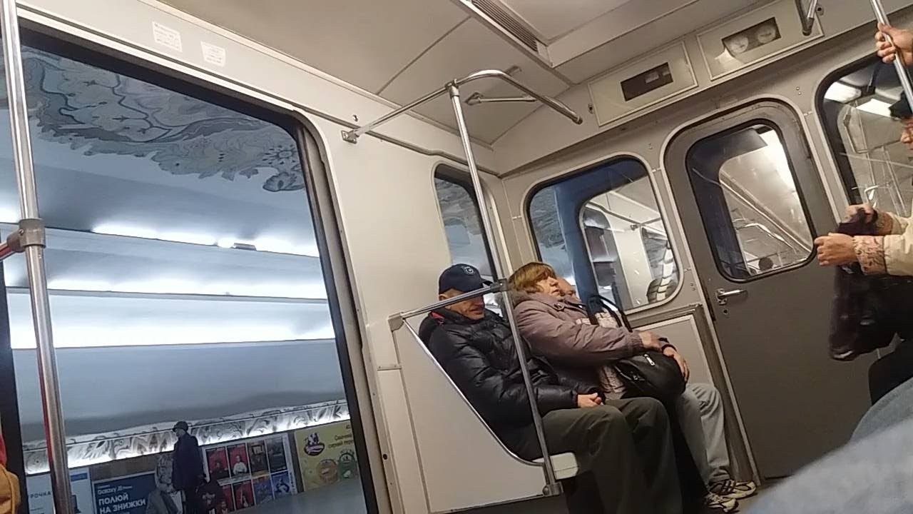 Київське метро(M2). Героїв Дніпра - Контрактова площа. 81-540.2К//Kyiv metro. 81-540.2K