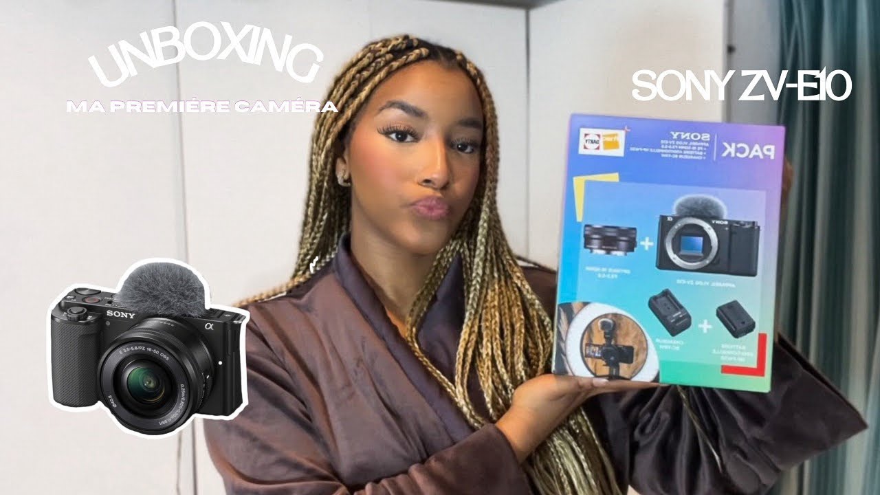 SONY ZV-E10- Ma première caméra pour YouTube ( Unboxing + test )