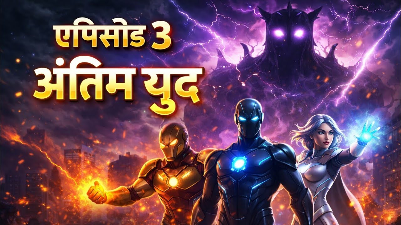 अंतिम युद्ध! शहर खतरे में 😱 | Episode 3 Full Action Battle | LittleStarsAnimation