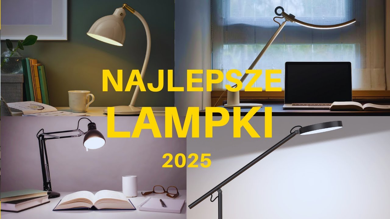 Najlepsze 5 Lampek Biurkowych 2025 &ndash; Najlepsze lampy do pracy, nauki i gamingu!