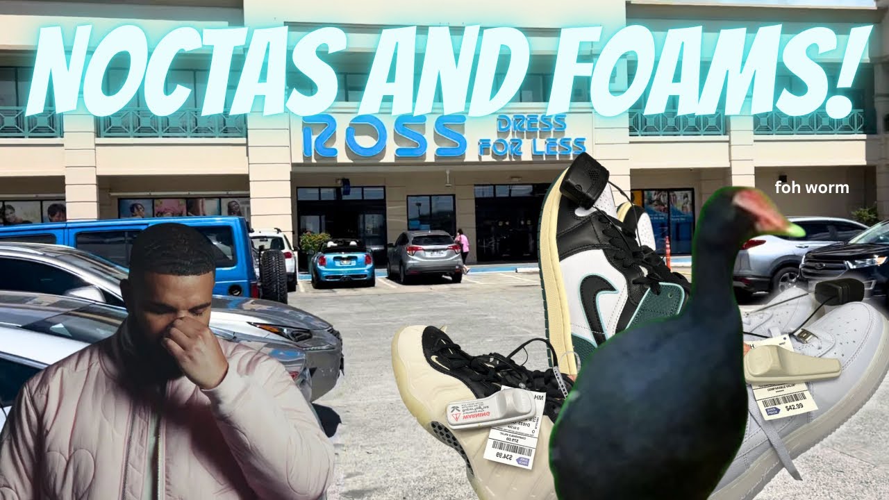 Я нашла NOCTA AF1 и FOAMPOSITES в Ross Dress For Less!