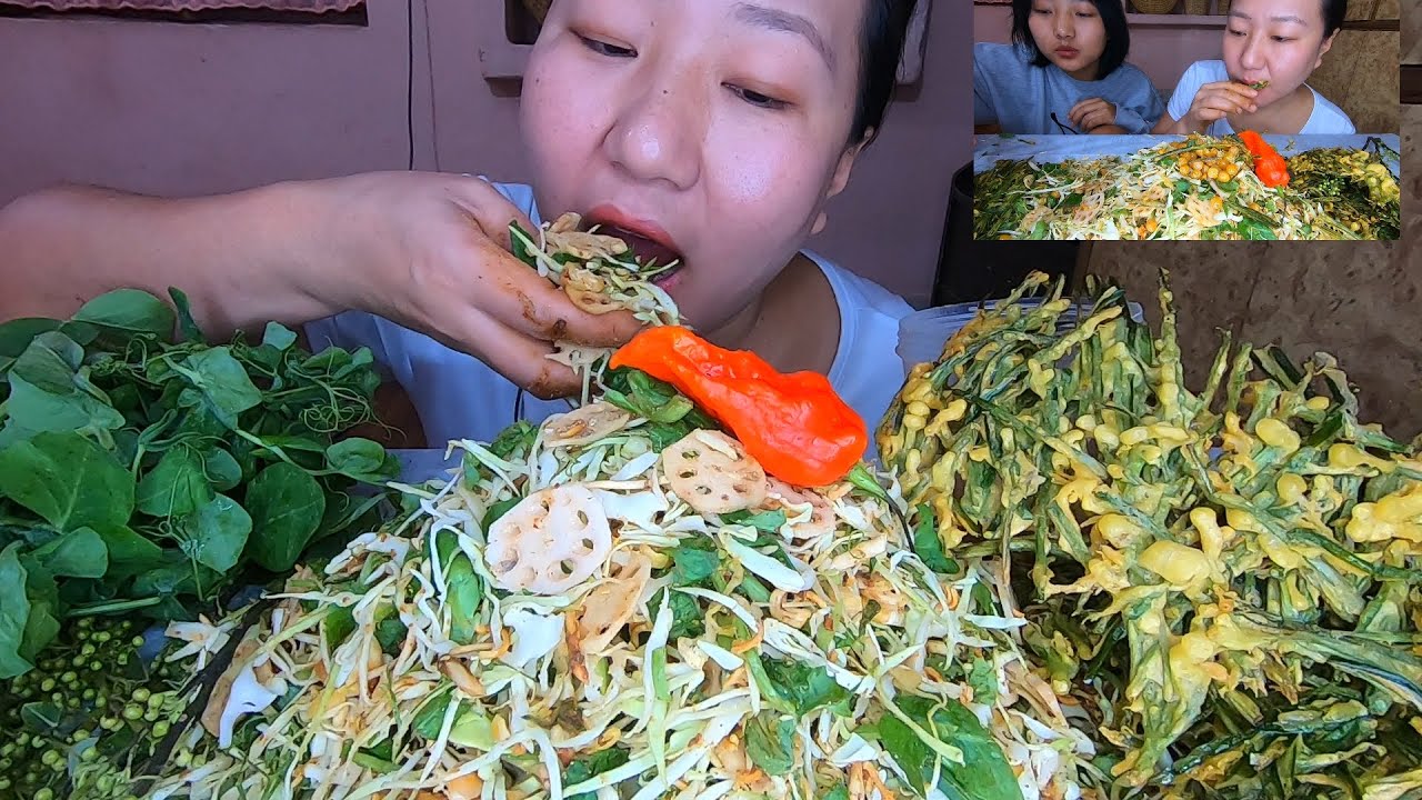 Singju And Bora || Manipuri's Famous Snack 🥰 || Mukbang