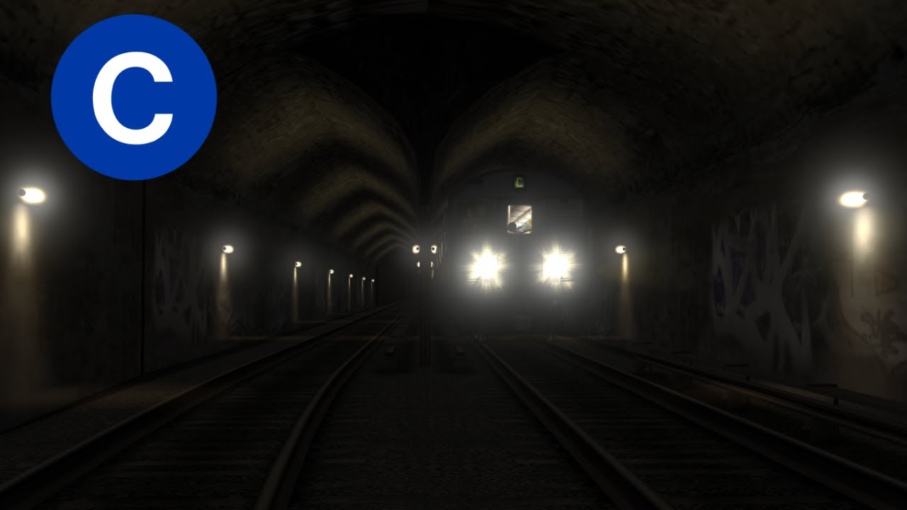 OpenBVE NYC Subway: Operating R32 C train