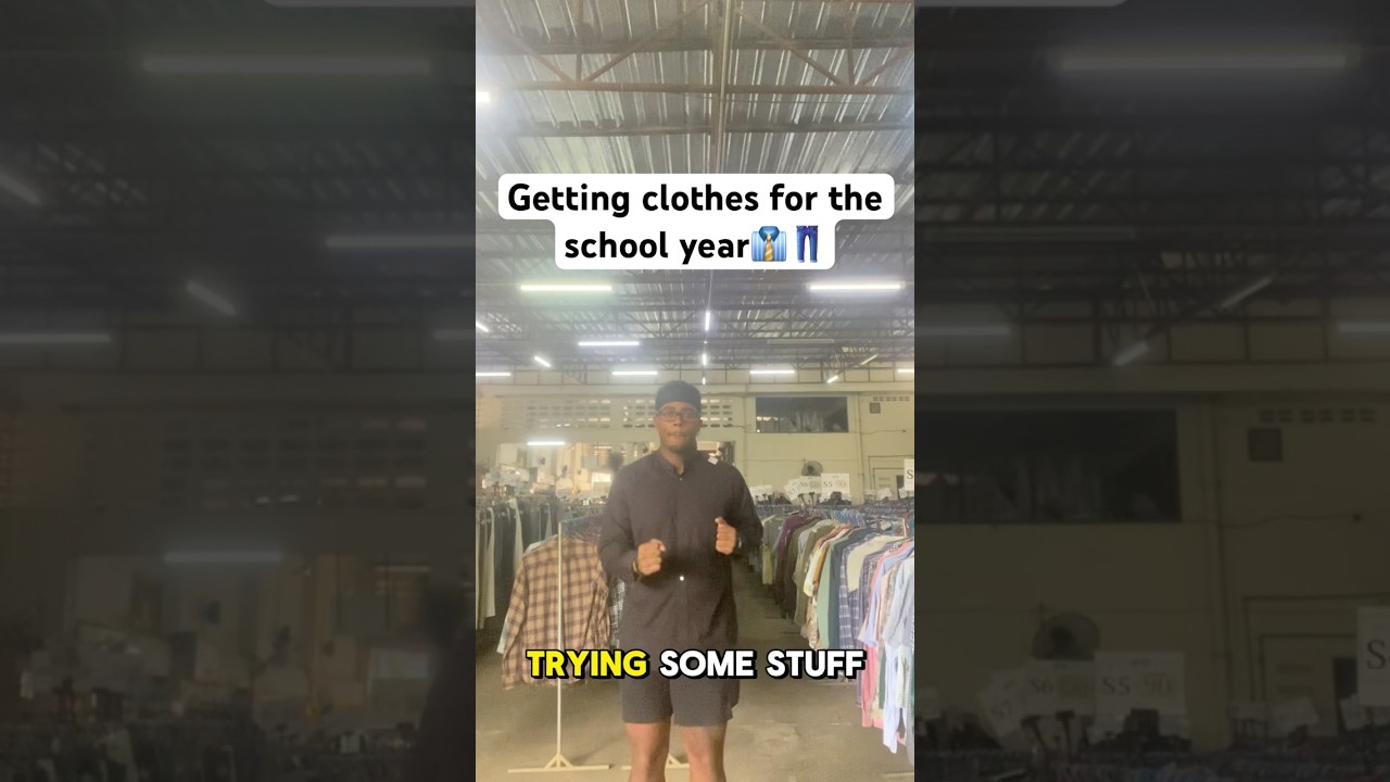 I got some new clothes for the school year today! 😁 