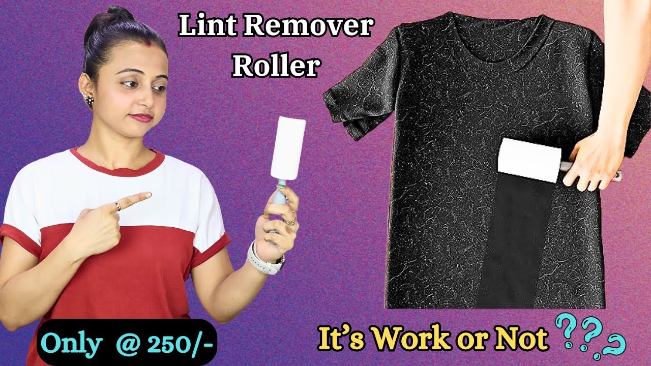 Ultimate Lint Remover Roller | Keep Your Clothes Fur & Lint-Free 👚