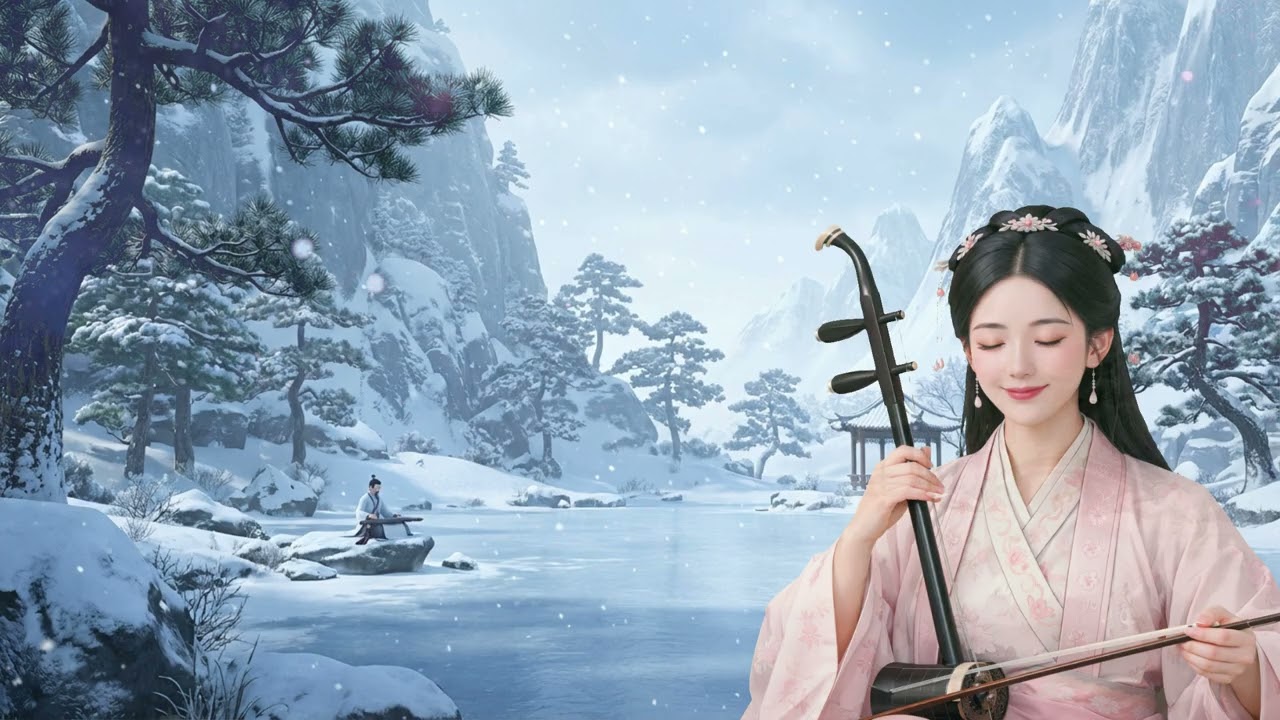 Bamboo Serenity-Acient chinese-Erhu & Guzheng | 2 Hours of Sleep & Meditation Music
