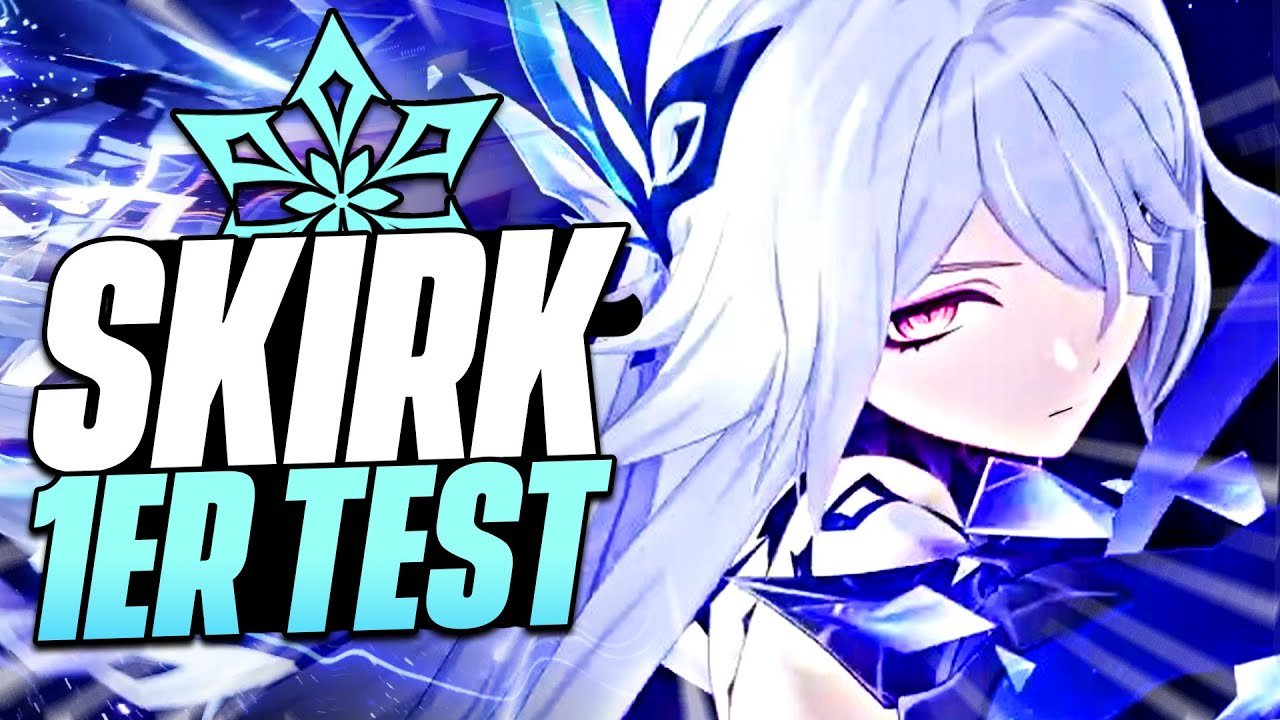 LA VÉRITÉ SUR SKIRK... Avec et Sans ESCOFFIER - Showcase C0 et Test Niveau 90 (Genshin Impact)