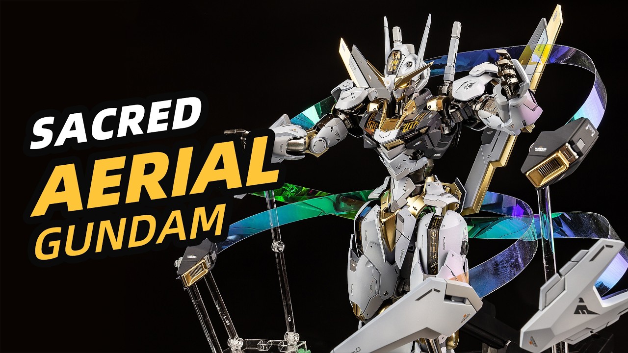 I build a SACRED GUNDAM AERIAL｜我做了個MB質感神聖風靈高達