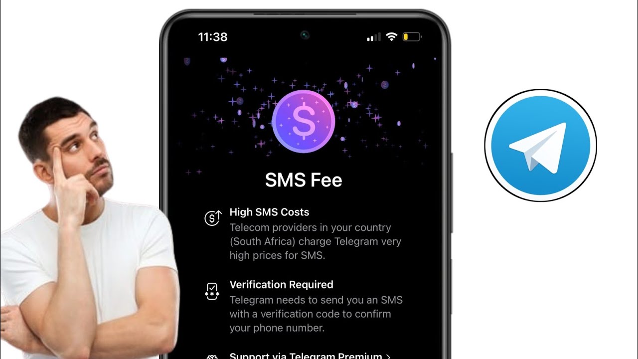 Как исправить проблему с SMS-кодом Telegram в 2025 году | Решение проблемы с бесплатными SMS в 