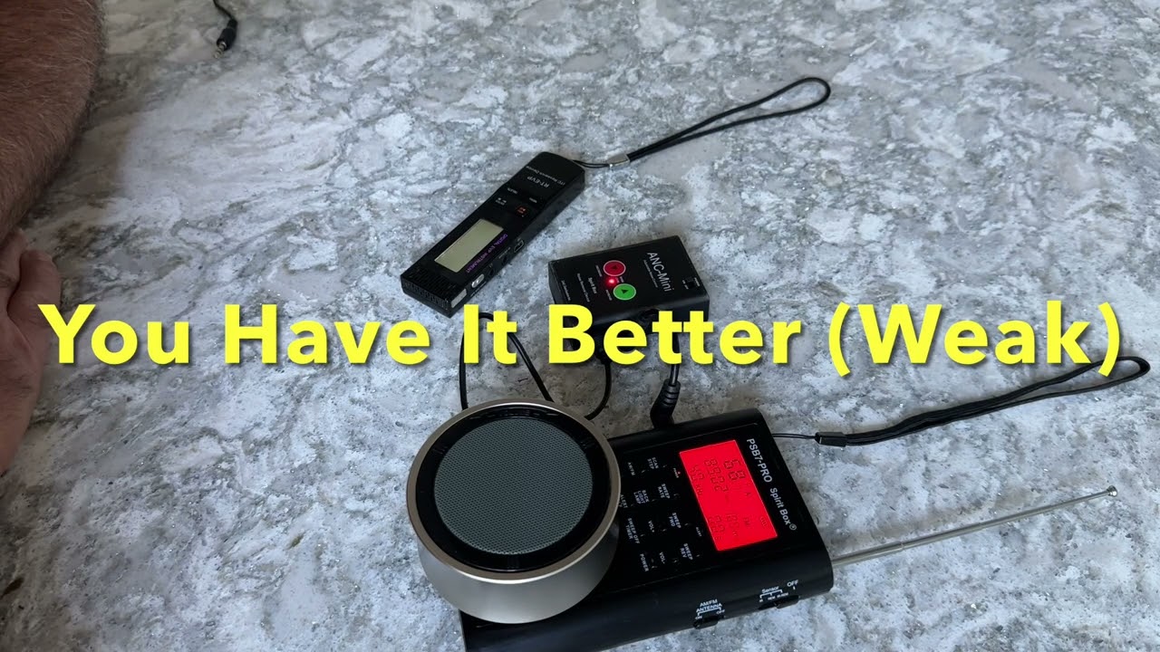 Proof That The PSB7-PRO With ANC-Mini & X1 Speaker Can Connect With Spirits Using 1 Frequency.