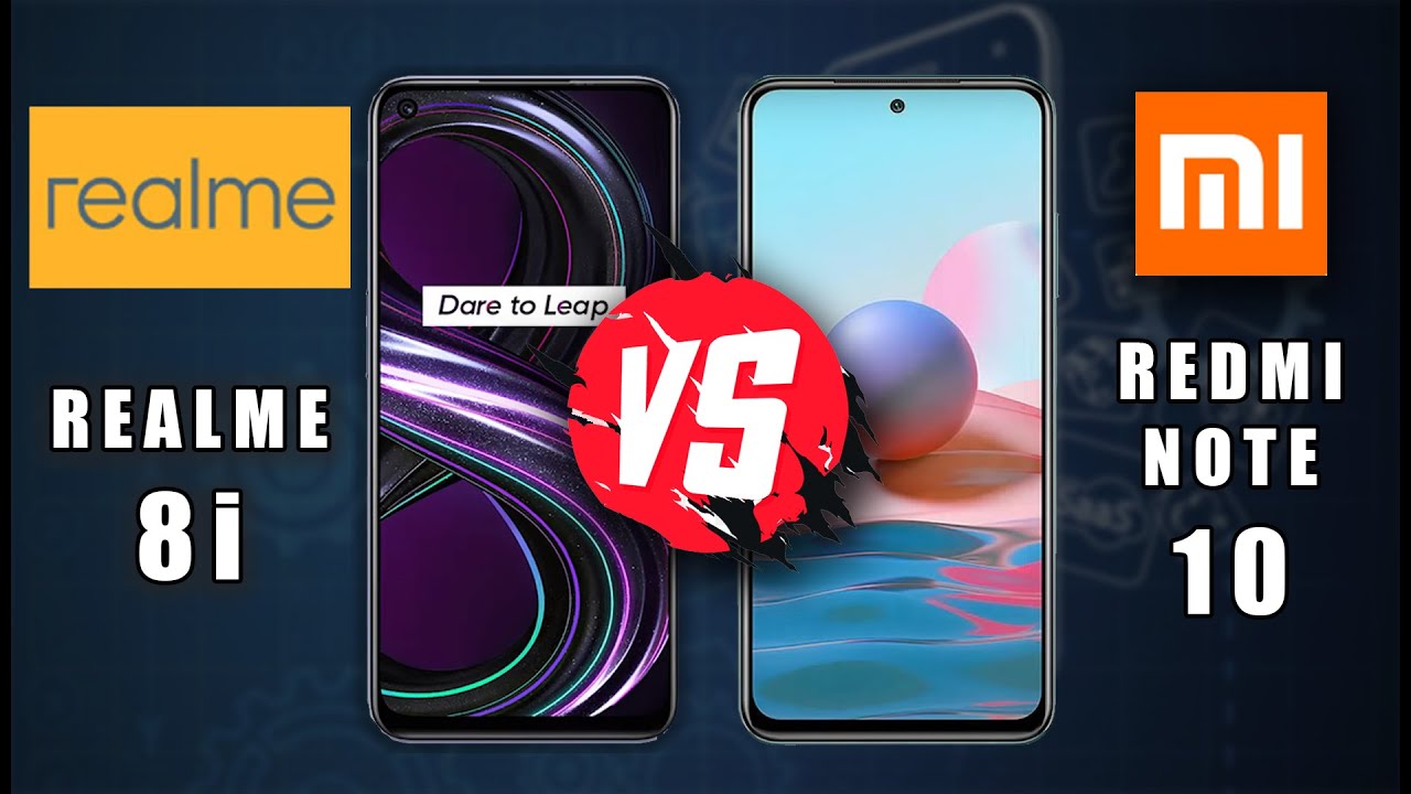 Realme 8i vs Xiaomi Redmi Note 10