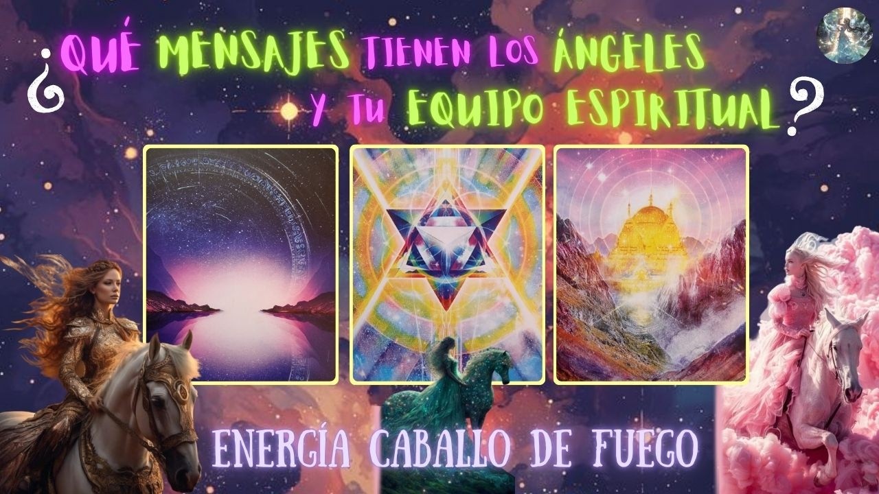 ¿QUÉ MENSAJES Tienen Los ÁNGELES y Tu EQUIPO ESPIRITUAL? Tarot Interactivo