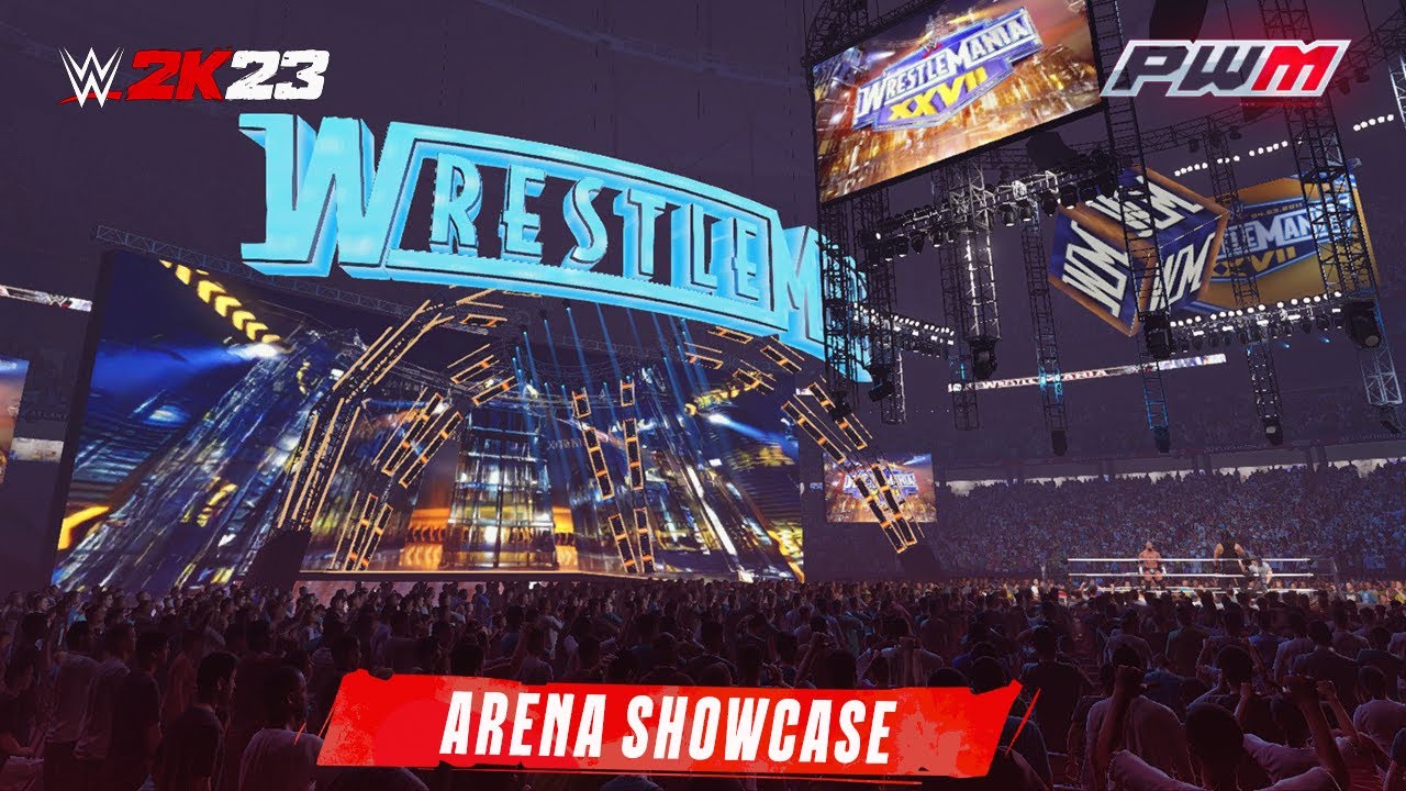 WWE 2K23 WRESTLEMANIA 27 ARENA
