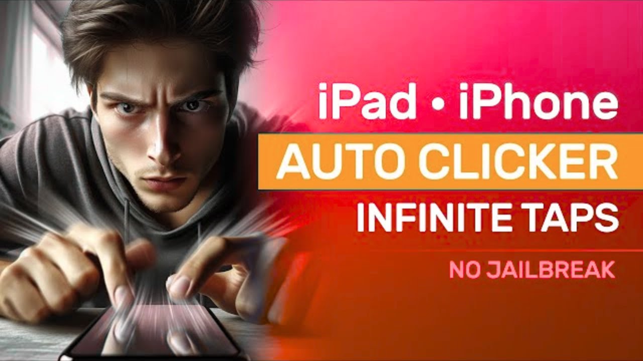 Auto Clicker для iPhone и iPad (БЕЗ ДЖЕЙЛБРЕКА, ЗАЦИКЛИВАНИЯ)