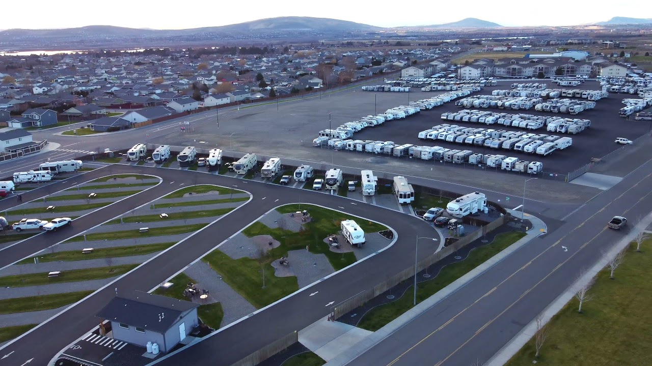 Pasco WA KOA with DJI and GoPro   4K