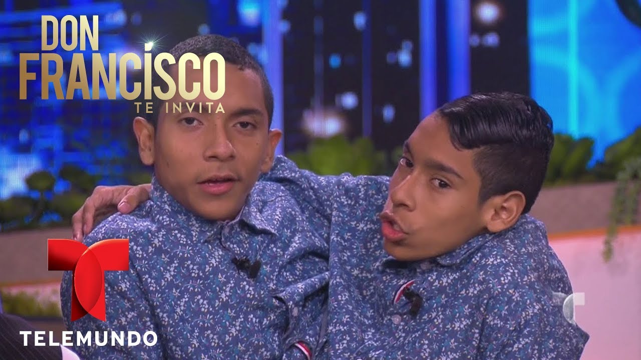 Los siameses Jos&eacute; Armando y Jos&eacute; Luis Ceballos hablan de su vida | Don Francisco Te Invita | Entrete