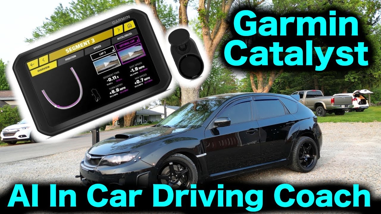 Garmin Catalyst Setup and Review with Track Time at Pitt Race