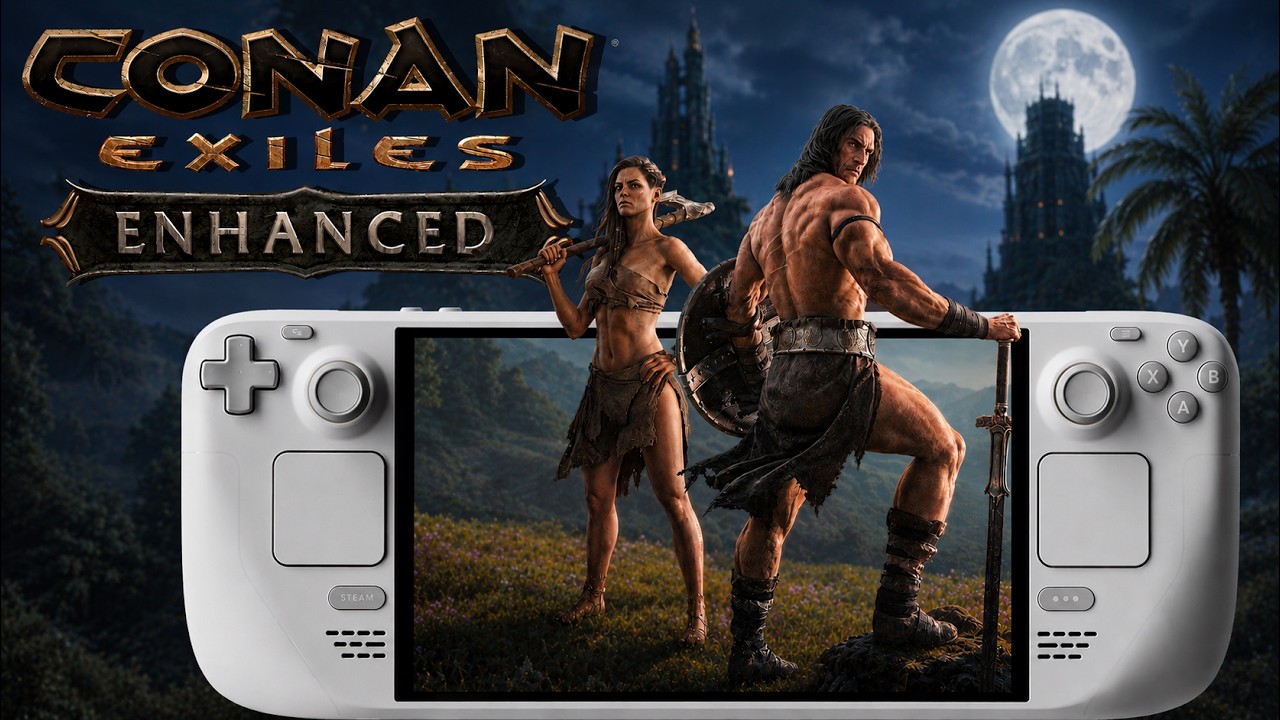Conan Exiles только что получила БЕСПЛАТНОЕ обновление до UE5 &mdash; как она работает на Steam Deck?
