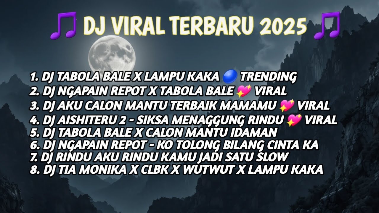 DJ Viral 2025 || DJ Hits Viral 2025 || Musik Viral TikTok 2025