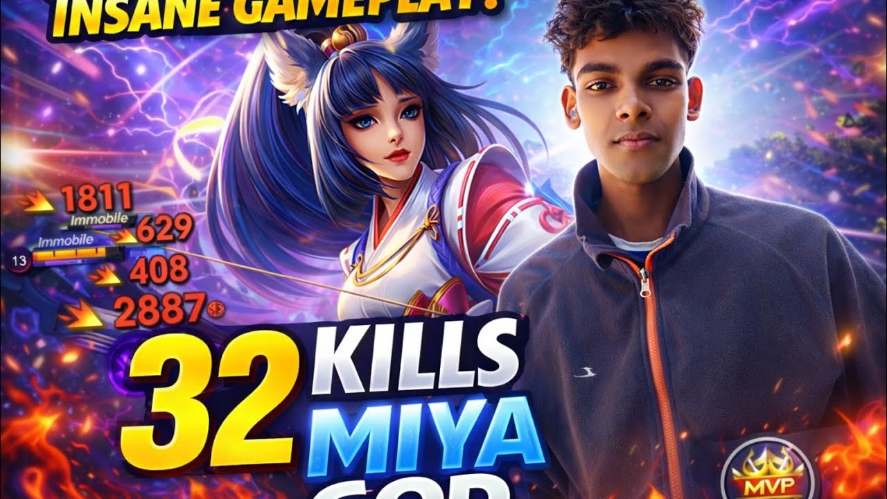 MIYA PRO GAMEPLAY 🔥 | Best Build 2026 | MLBB Ranked Match