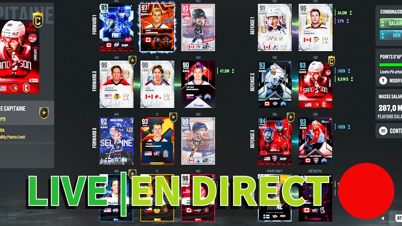 Plusieurs décisions à prendre | Champs | NHL 26 HUT LIVE