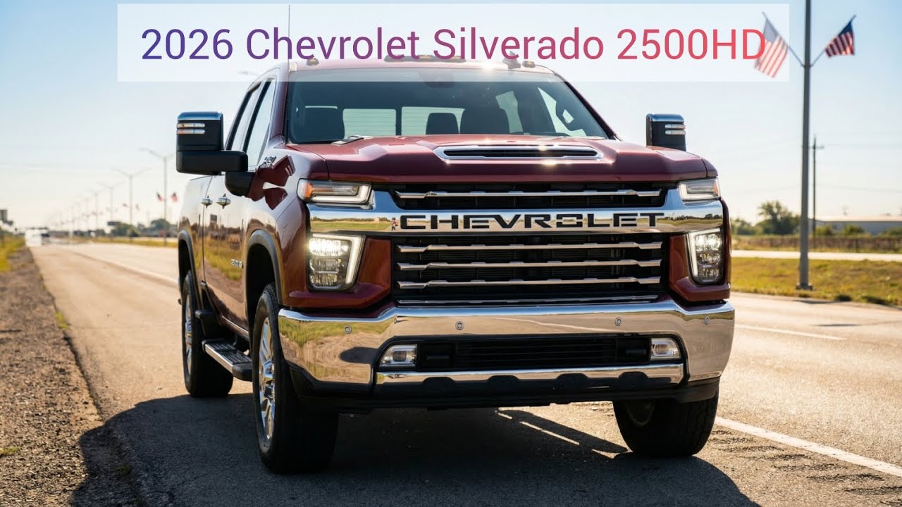 2026 Chevrolet Silverado 2500HD Review – Power, Towing & Duramax Diesel Beast #pickuptruck 
