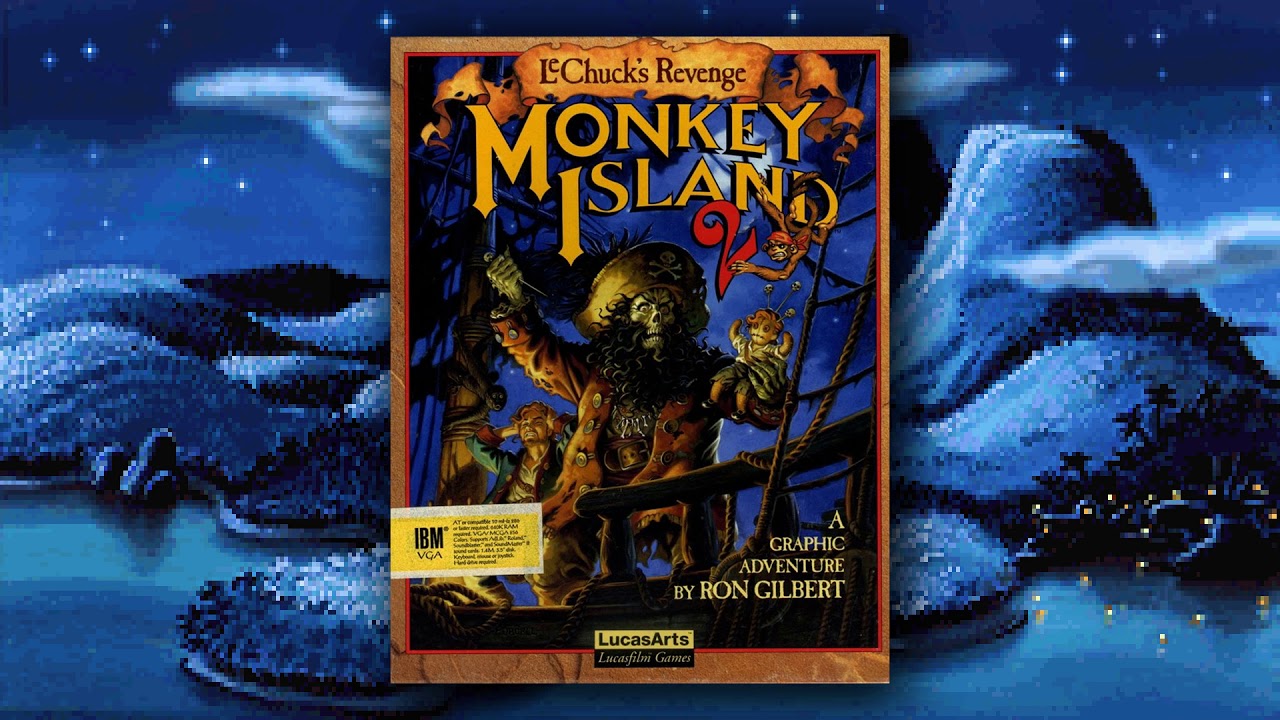 Monkey Island 2 soundtrack rendered with UHD SoundFont