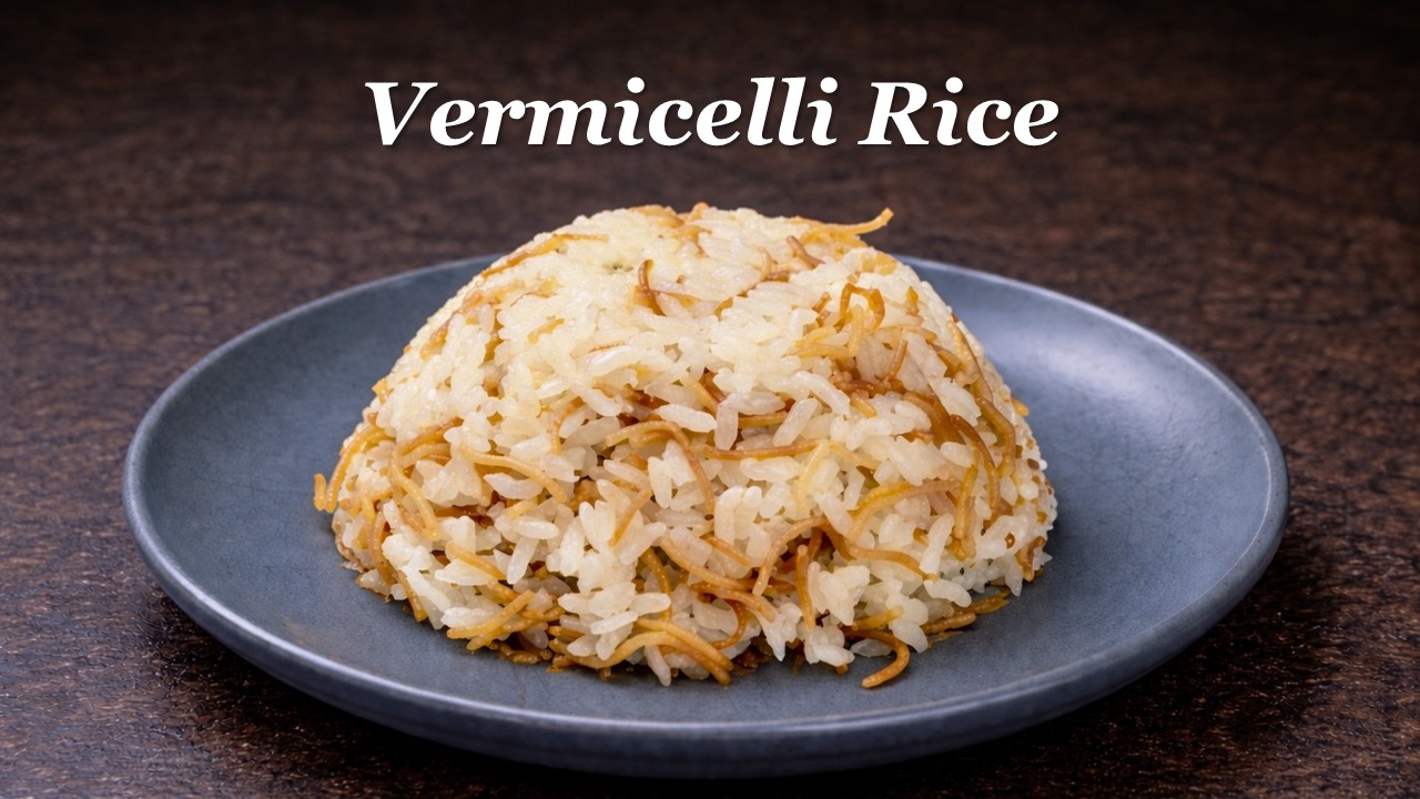 Easy Vermicelli Rice with Clarified Butter | The Egyptian Cook
