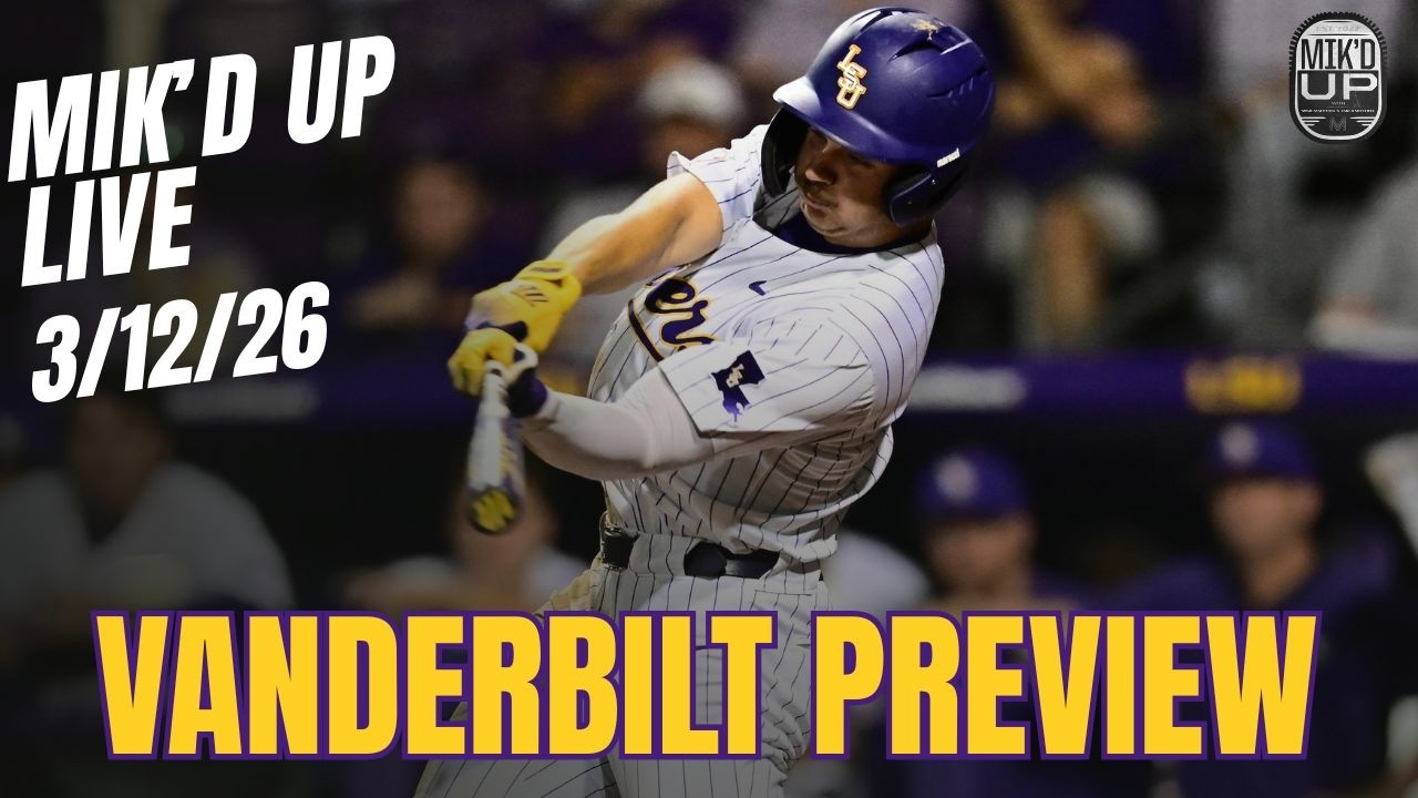 LSU Baseball vs Vanderbilt Preview | What To Look For In LSU's First SEC Tilt | Starters Announced!