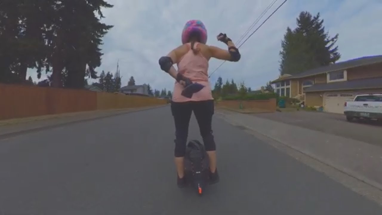 EUC Ride After Recovery. Electric Unicycle ~ Kingsong 16x