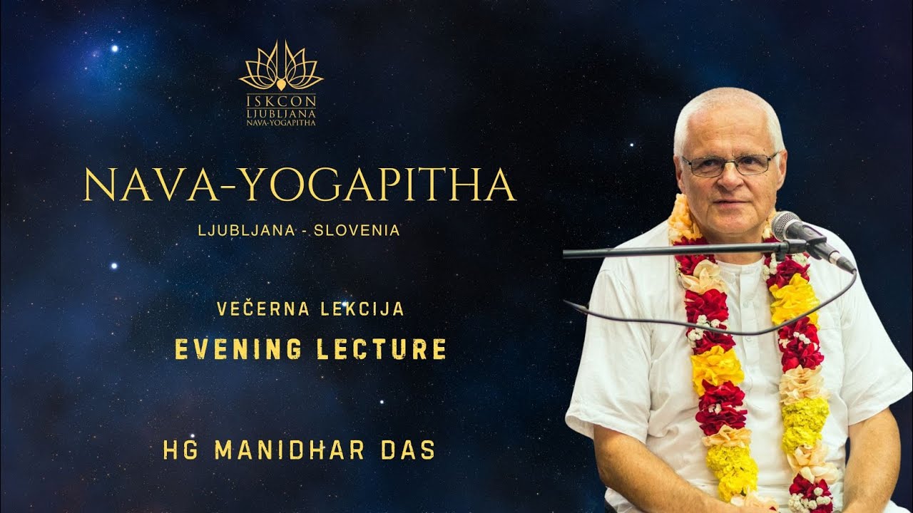 Bhagavad - gita 6.27 | HG Manidhar das | ISKCON Ljubljana Live