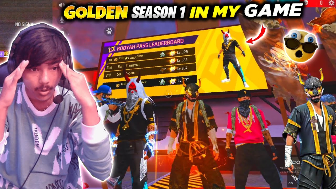 GOLDEN season 1 squad in my ranked match😱 solo vs squad against golden season 1 😱 i kill golden s1?