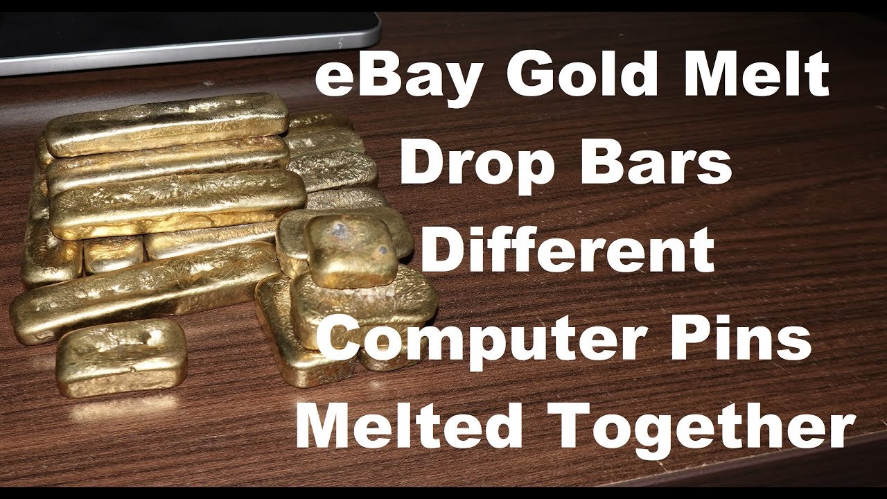 Gold Drop Melt Bars eBay Different Computer Coins Pins