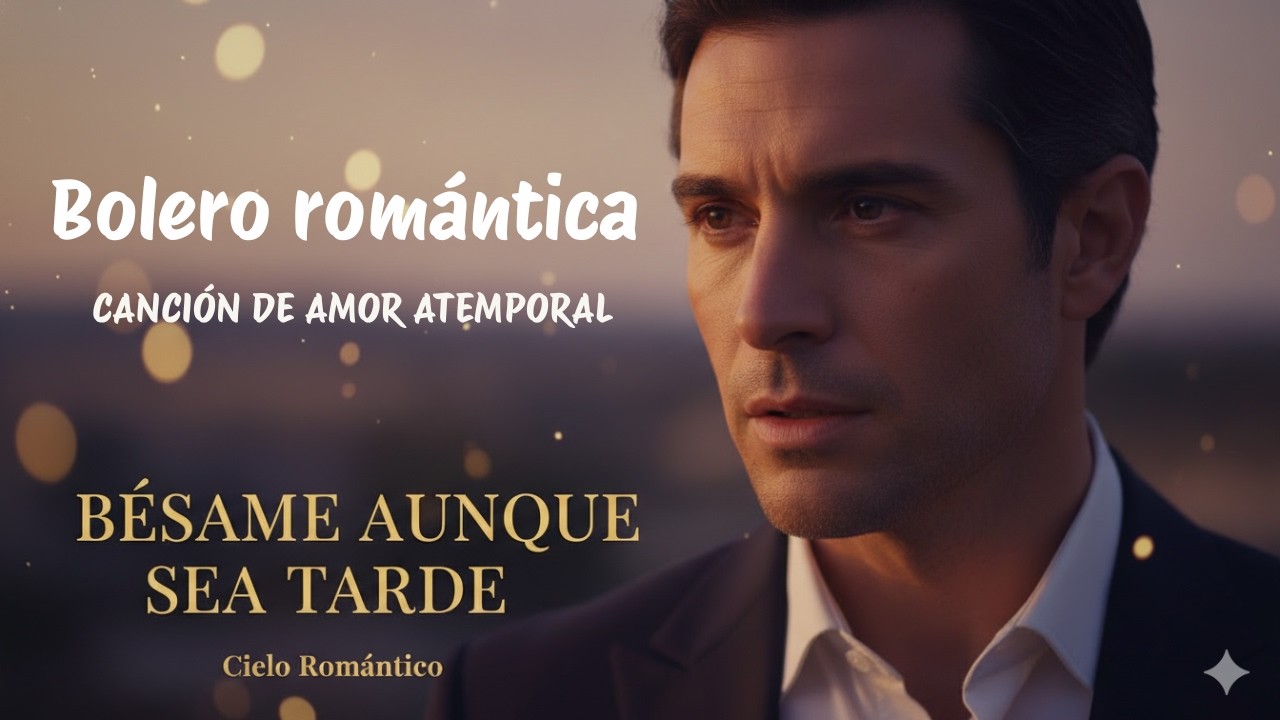 Bésame Aunque Sea Tarde  |#amor #musica #boleroromantico