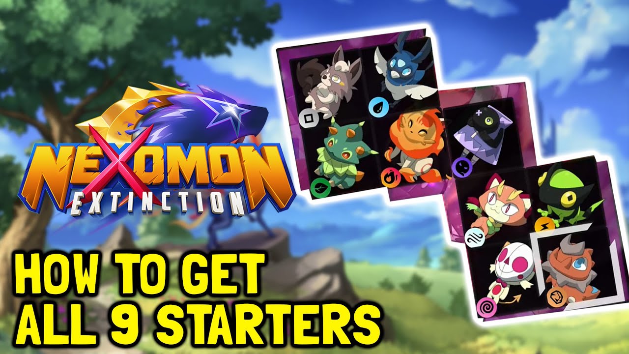 Nexomon Extinction How To Get All 9 Starters (All Starter Locations)