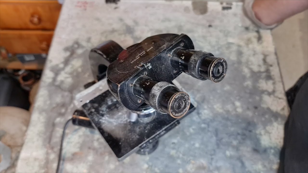 Breaking Down A Microscope - Scrap Breakdown - Metal Recovery - Metal Recycling
