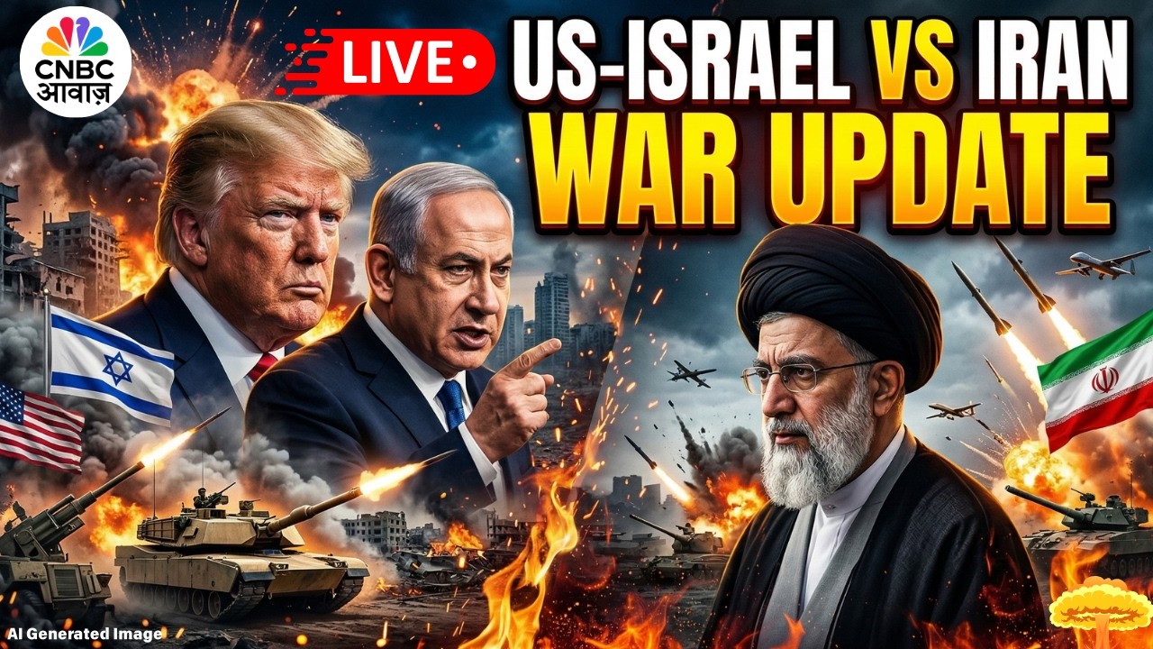 US - Israel Attack on Iran Live: युद्ध का 11वां दिन | Trump | Netanyahu | Middle East War | N18G