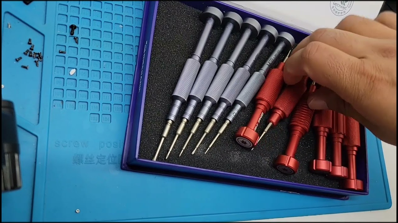 Unboxing desarmadores Mechanic y perforador de tapas de iphone