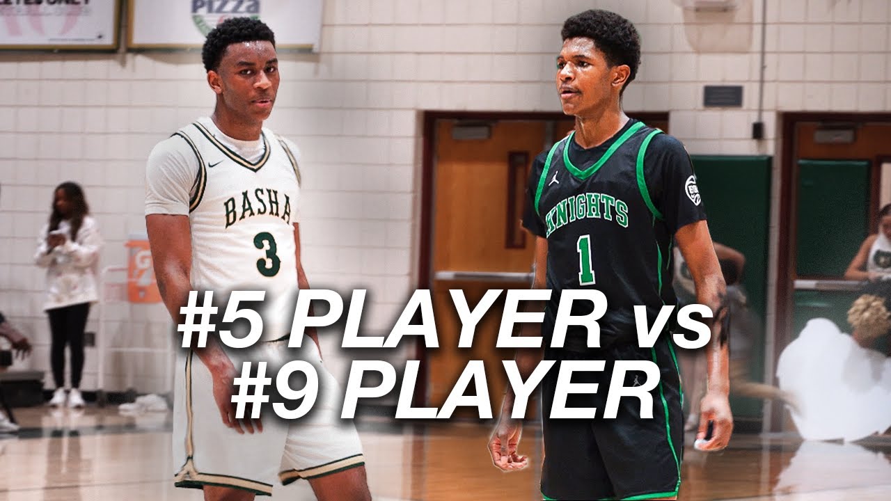#5 player in Az Cam Williams vs #9 player in Az Mason Magee Was a Dog Fight! Basha vs. St. Mary's!
