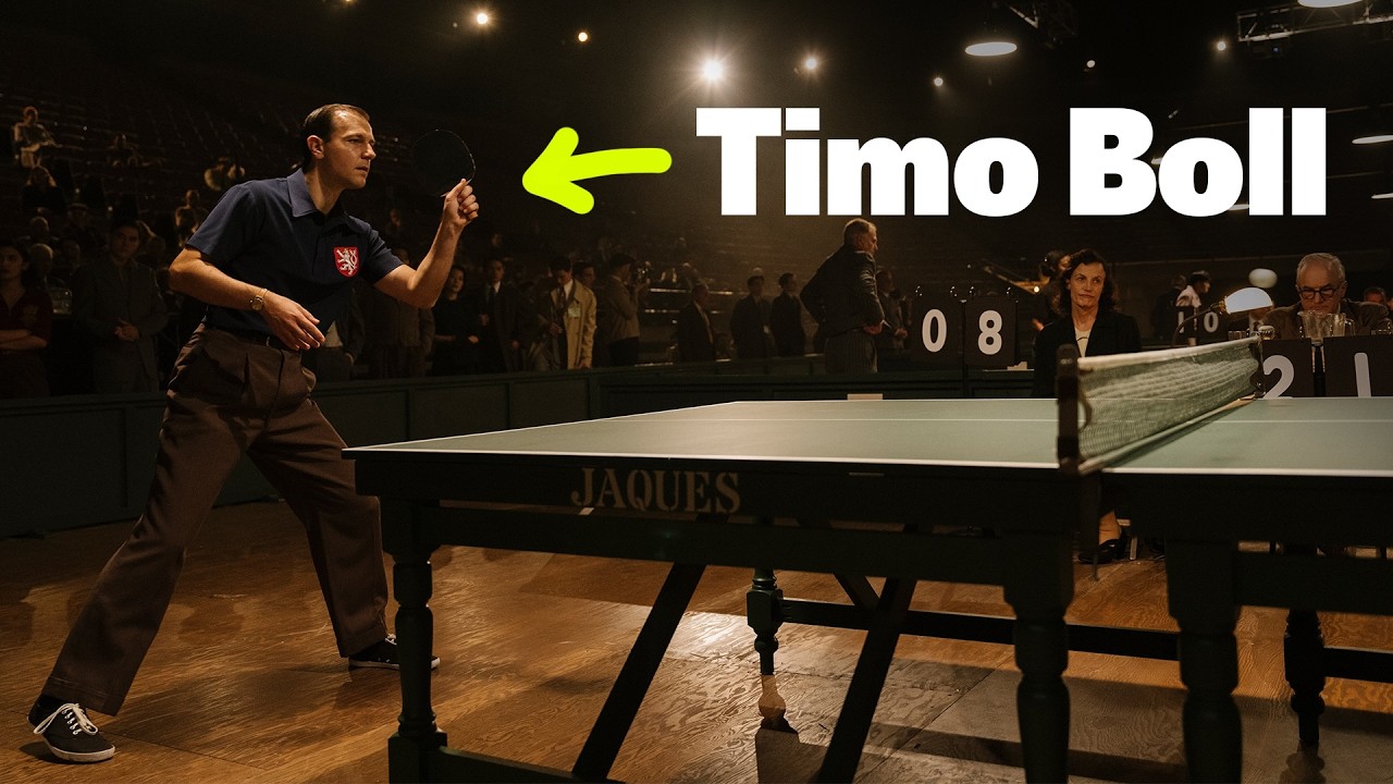 Wie Timo Boll mit Timothée Chalamet für 