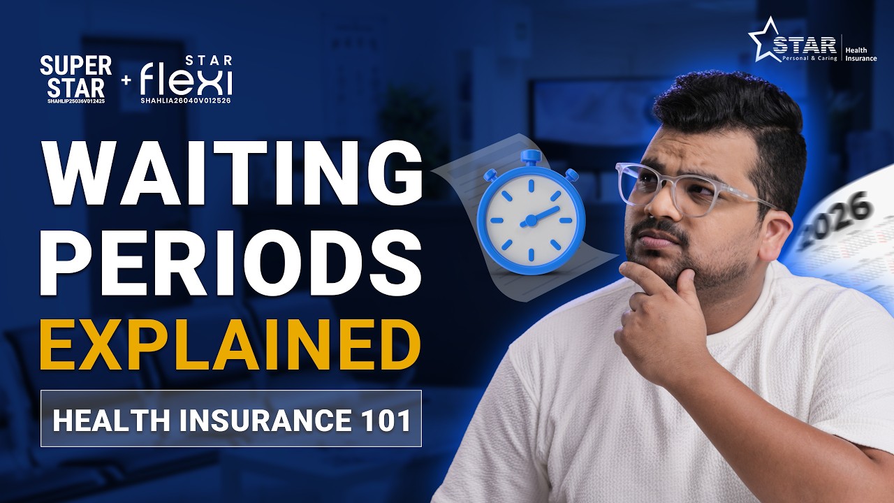 Waiting Period in Health Insurance Explained | Initial, PED & Disease Specific