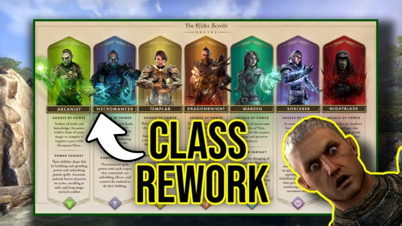 ESO Huge Class Changes Coming!