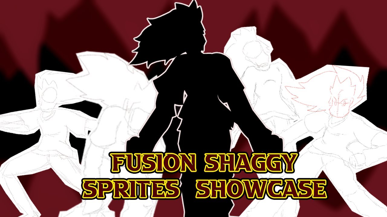 Fusion Shaggy Sprites | Showcase in The Super Shaggy Build | Damal & Fog