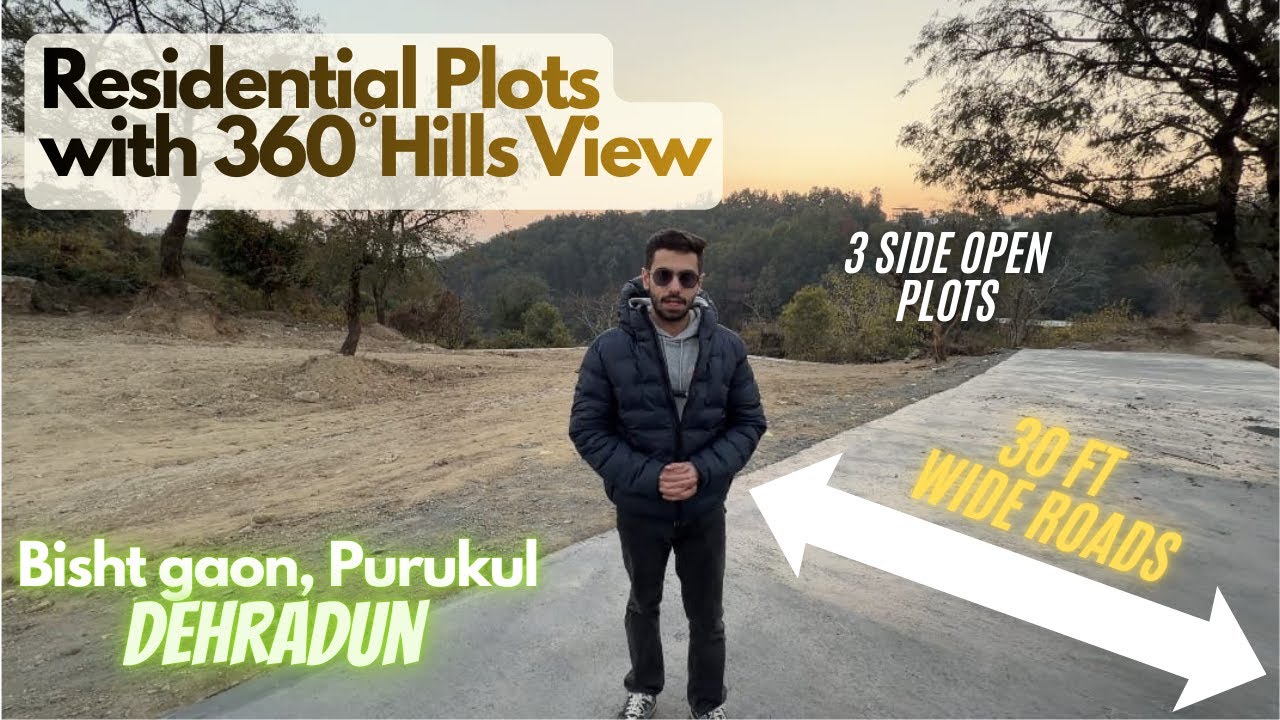 Residential Plots for Sale in Bisht Gaon Dehradun | Purukul | Airbnb Friendly | Houses in Hill