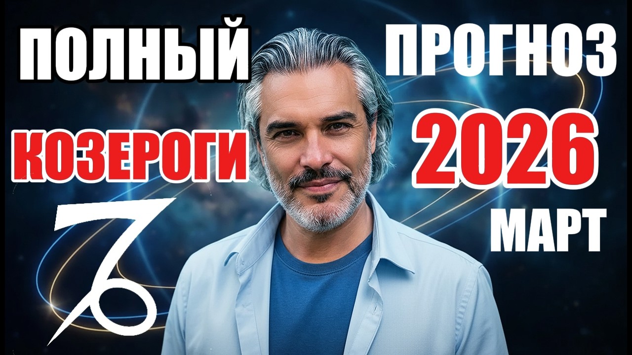 ПОЛНЫЙ прогноз март 2026 Козерог — сильные и опасные даты