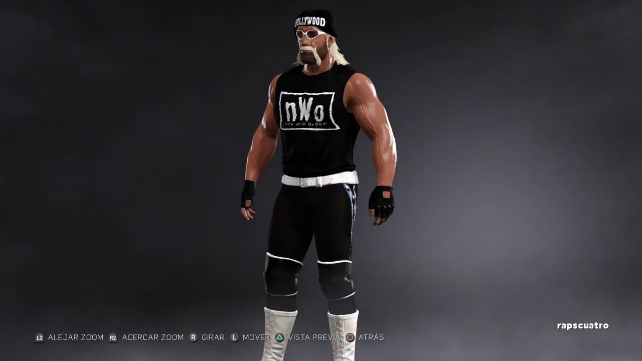Wwe2k17  Caw formula : Hollywood Hulk Hogan