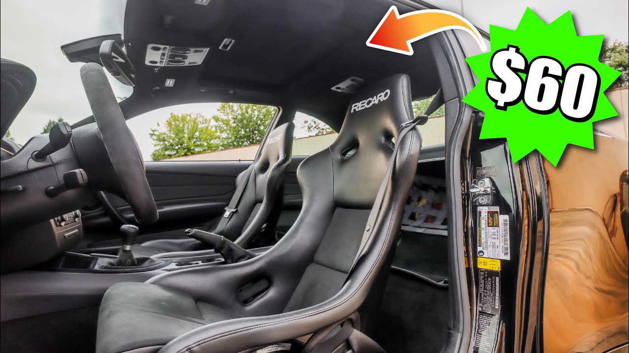 I Transformed My Interior For CHEAP! (Headliner DIY)