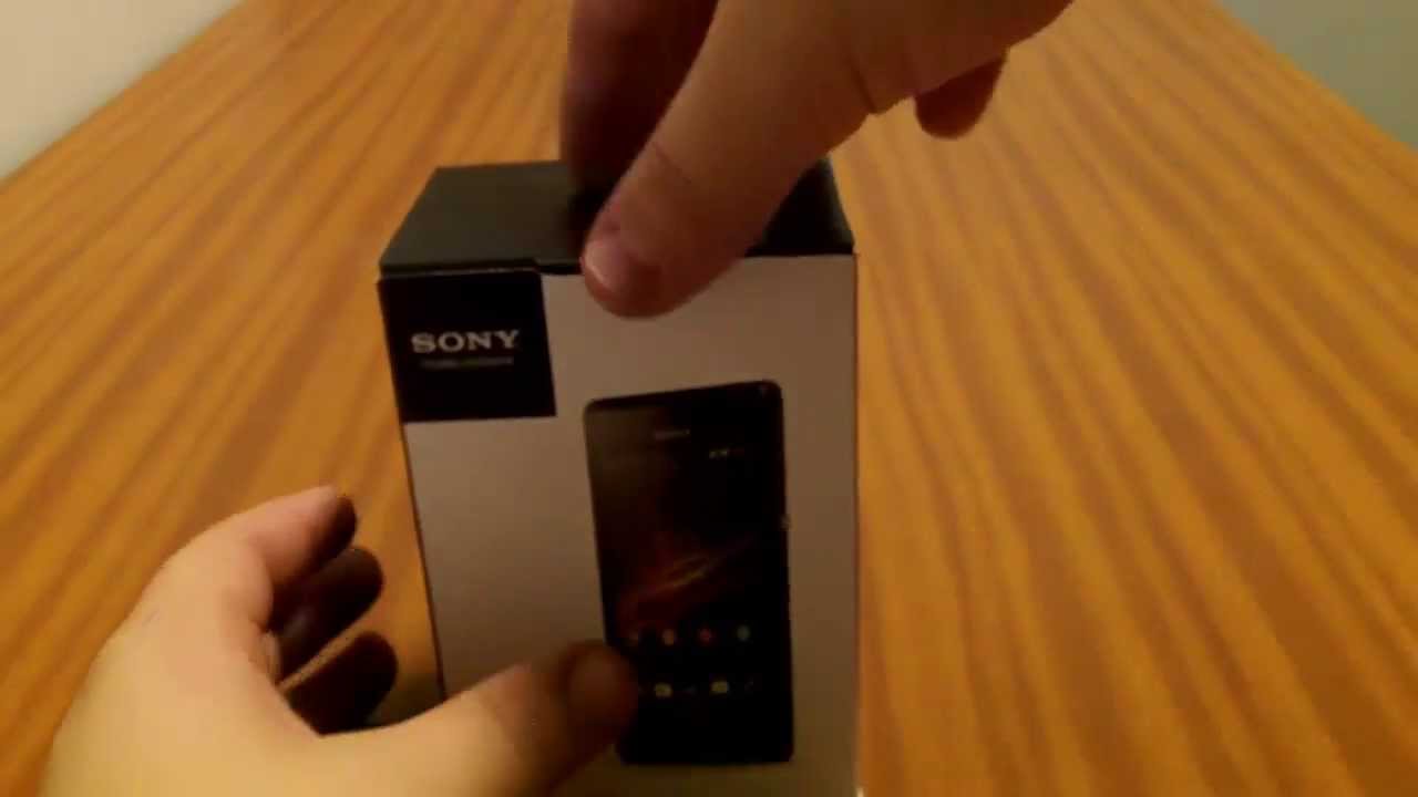 Unboxing y analisis SONY XPERIA M 