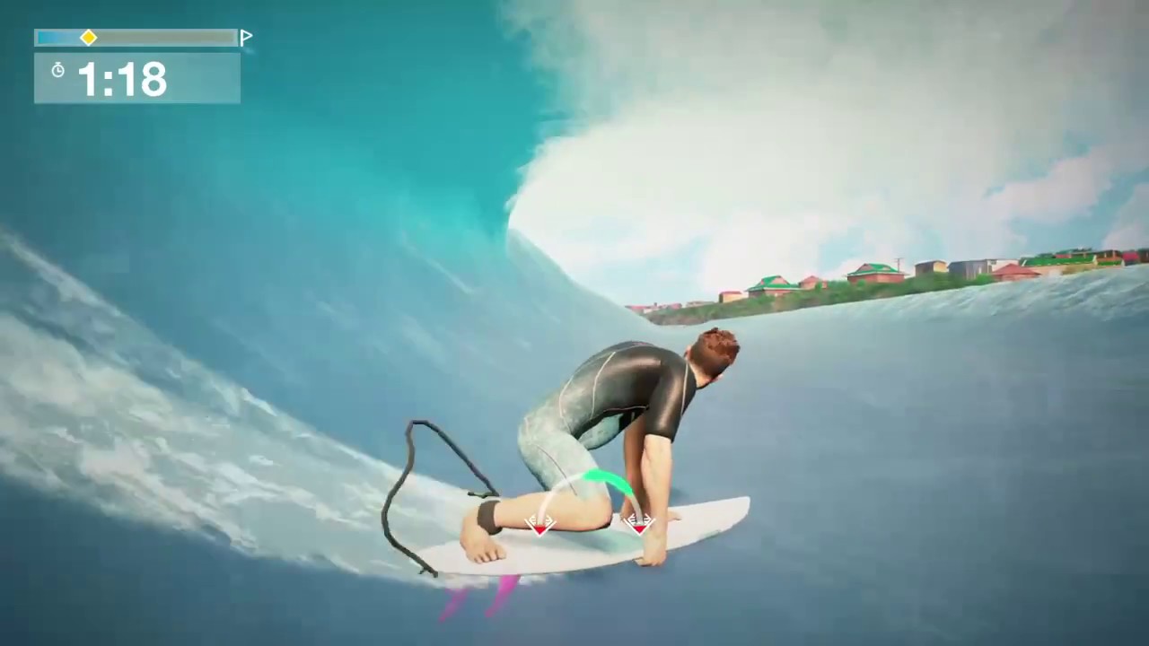 Surf world series gameplay on PS4