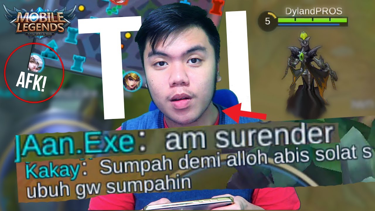 Apa yang lo lakuin kalo ketemu team kek gini ? - Mobile Legends Indonesia #5